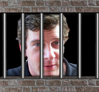 Brinkman, now behind bars Dudley Brinkman, now behind bars